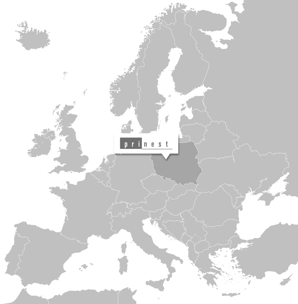 europe prinest map